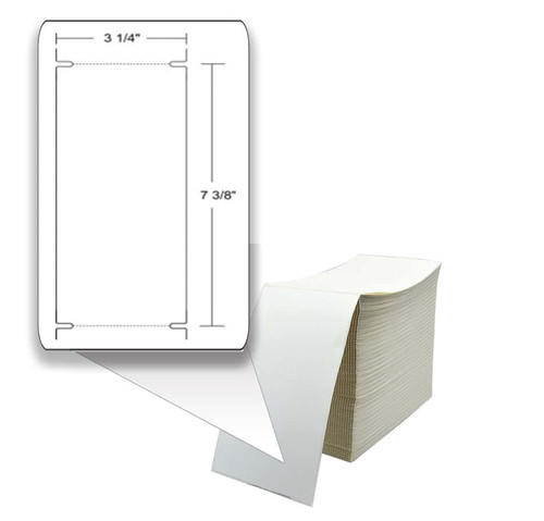 Z-Perform 1000T 7.5 mil Tag (Fanfold)
